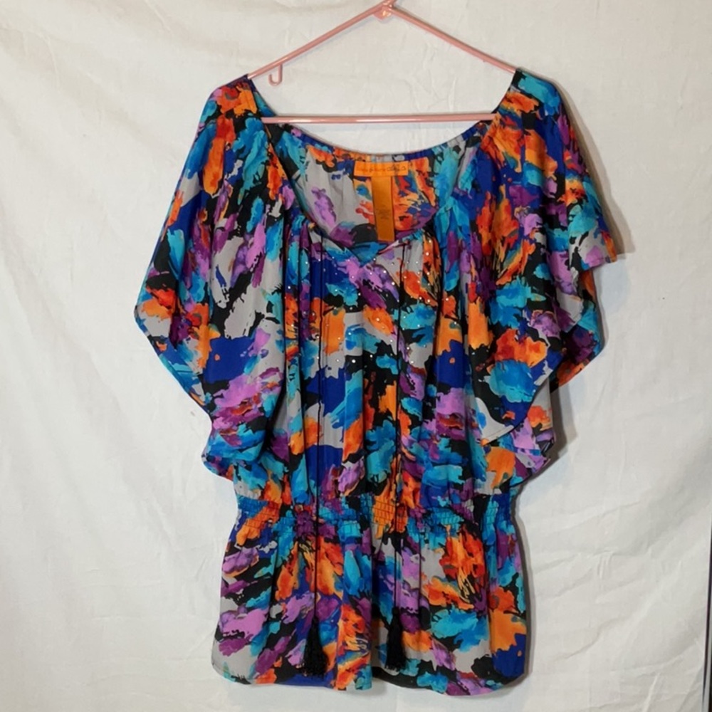 Embellished Silky Blouse